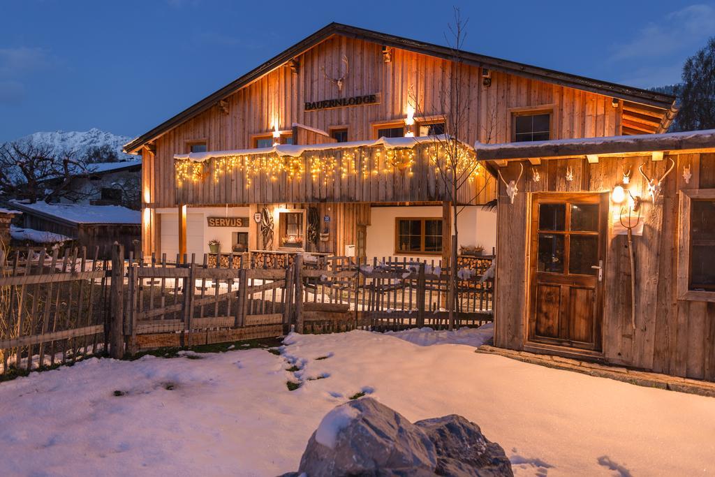 Bauernlodge Alpin Appartements Höfen Kültér fotó