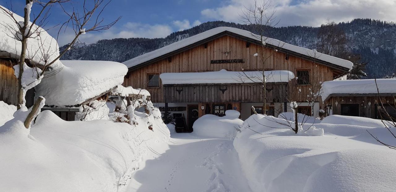 Bauernlodge Alpin Appartements Höfen Kültér fotó