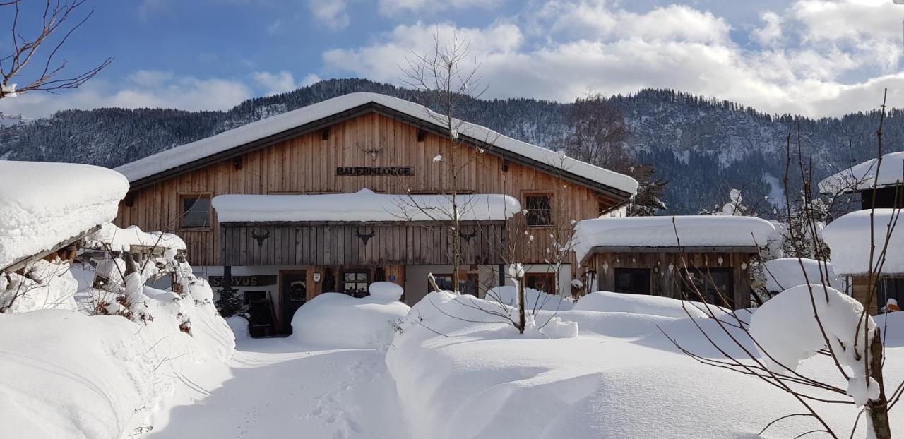 Bauernlodge Alpin Appartements Höfen Kültér fotó